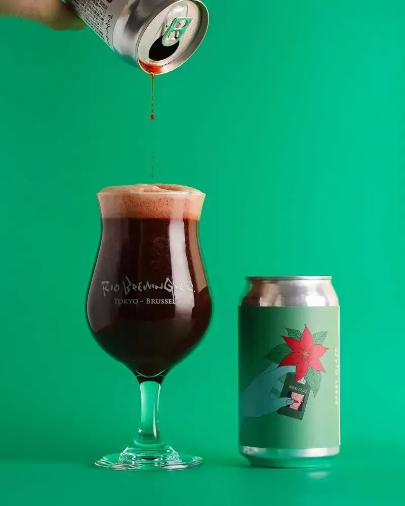 リオ・ブルーイング・コーが新作「BERRY GLAZE」発表、冬向けスムージービールをEC展開