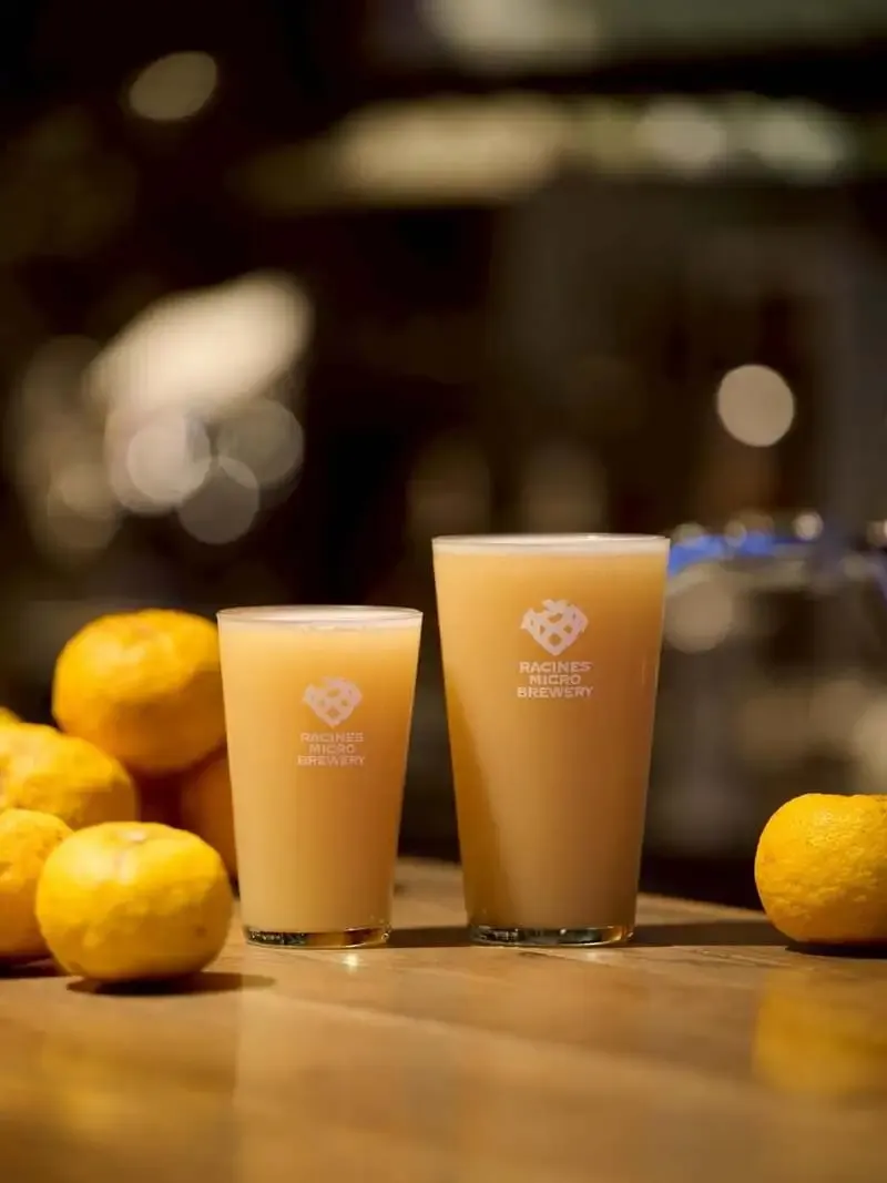 RACINES MICRO BREWERY、季節限定「柚子 HAZY IPA」を展開