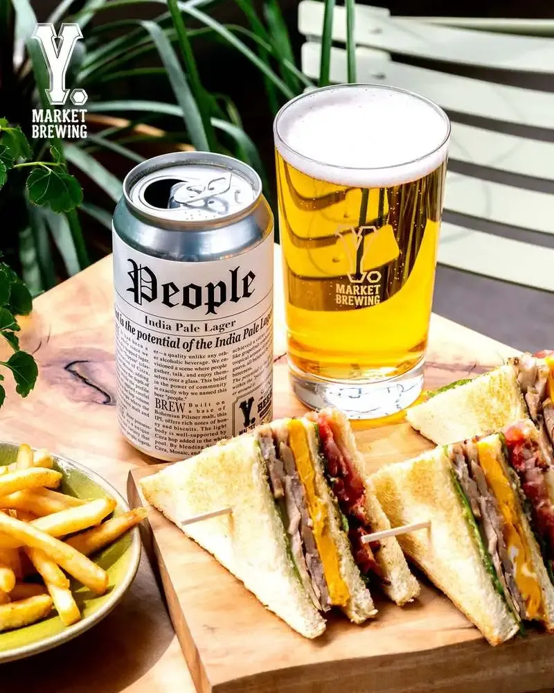 ワイマーケット、春の「PEOPLE」×クラブハウスサンド提案を公開