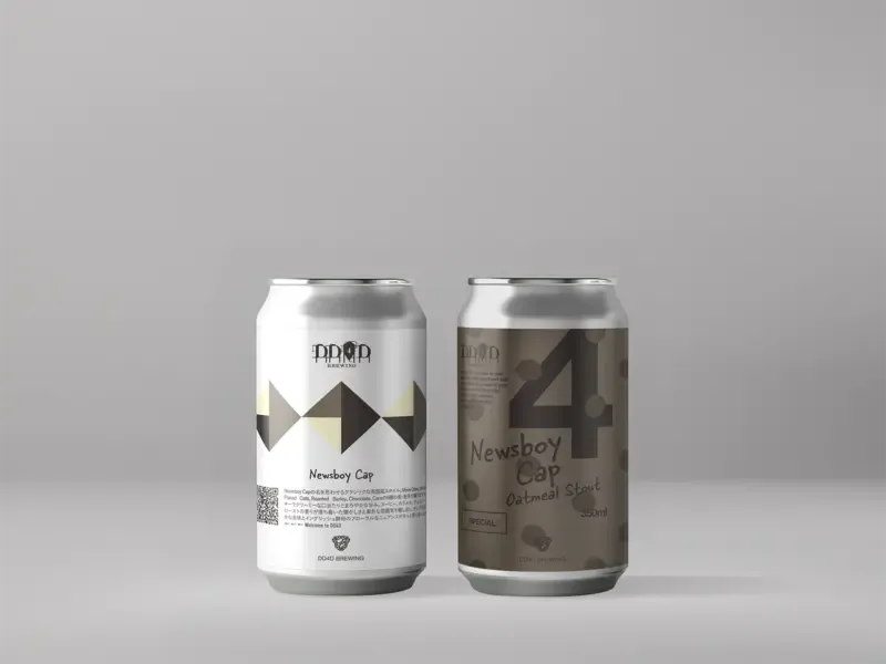 DD4D BREWING、英国風オートミールスタウト「Newsboy Cap」を発売