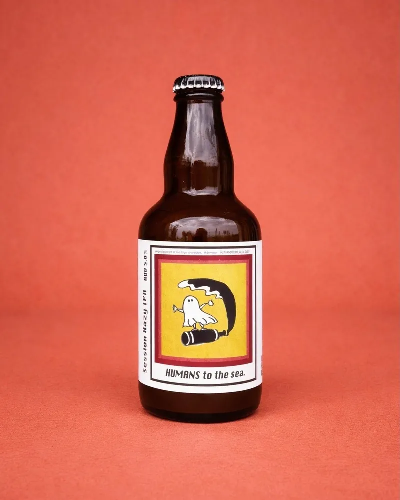 HUMANS BEERが新作「HUMANS to the sea」を告知、ABV5.0%のSession Hazy IPA