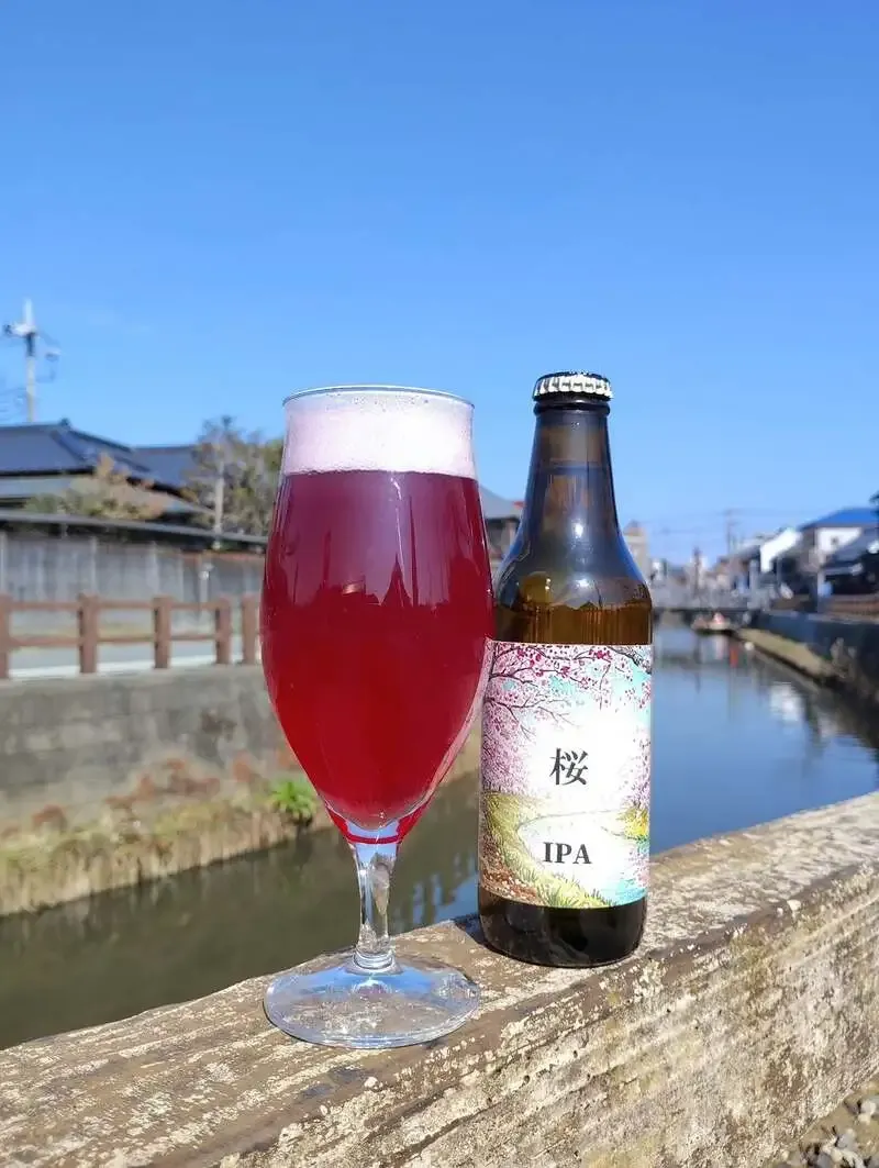伊能忠次郎商店で季節限定「桜IPA」提供開始、タップ先行で展開