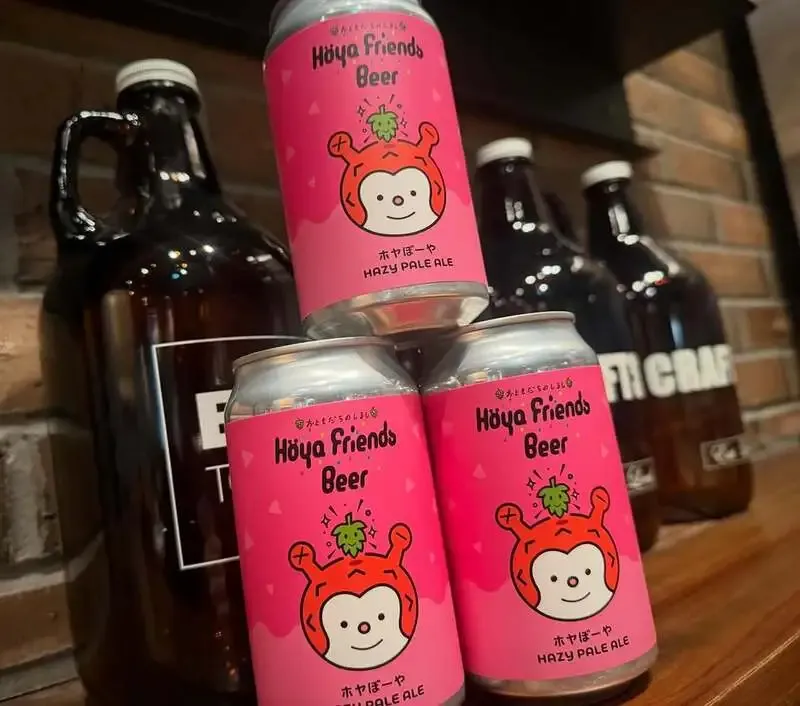 Craftsman SendaiでBlack Tide Brewing新作が開栓、ホヤぼーやコラボ登場