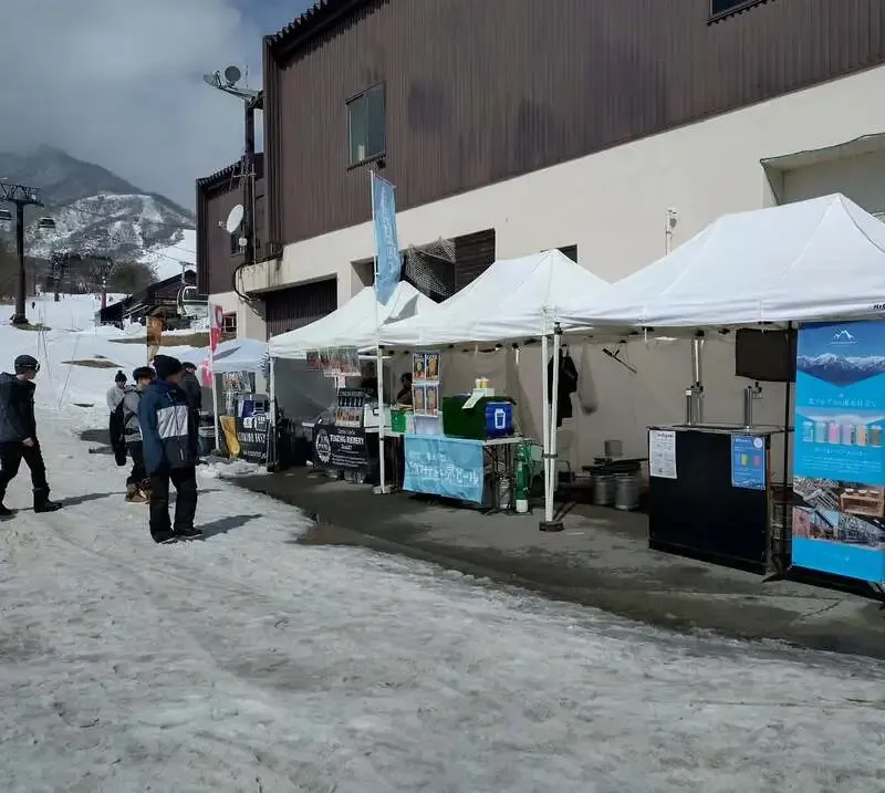 長野みなみ風ビール、栂池高原「Snow Beer Festival」出店を告知