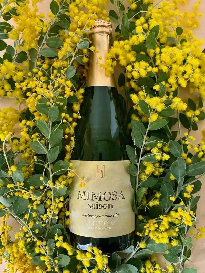 ユイトリエールが春限定「MIMOSA SAISON」発売、初の750ml瓶で登場