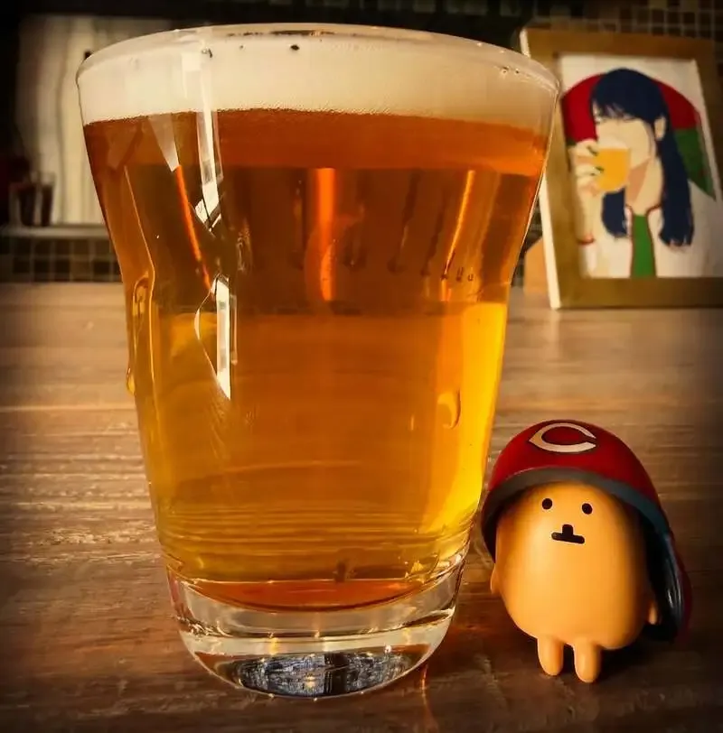 広島・mugiでCamado Brewery「あんきーラガー」開栓