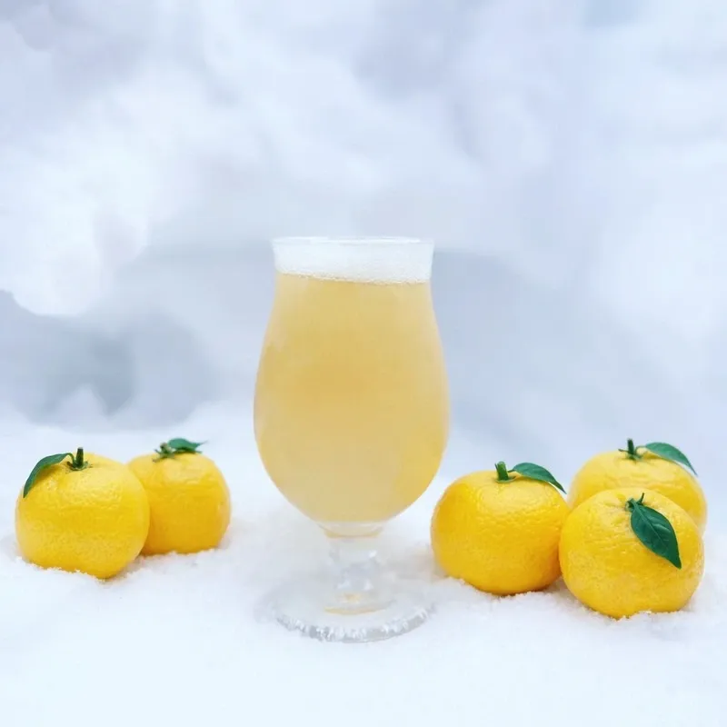 網走ビール第2工場NEIGHBOUR、冬季新作「白銀ゆずホワイト」を発表