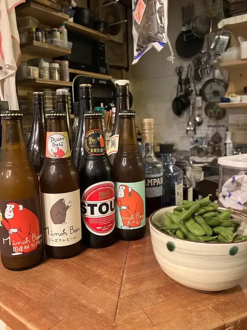 京成小岩クラフト酒店に箕面ビール国産桃ヴァイツェン白鳳ver.が到着