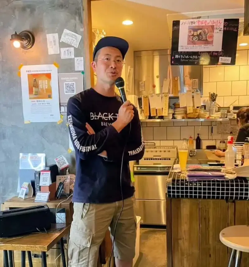 Black Tide Brewing tap takeover at Golden Garden in Hiroshima