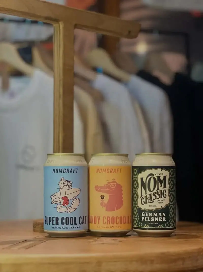 Nomcraft十三タップルームで14種のビールを提供、秋の新作やコラボが登場