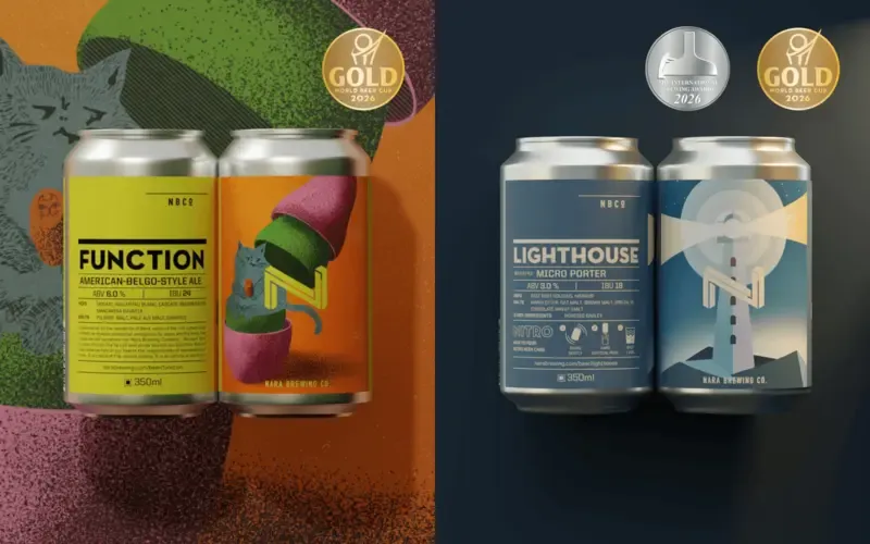 奈良醸造、World Beer Cup 2026でFUNCTIONとLIGHTHOUSEが金賞