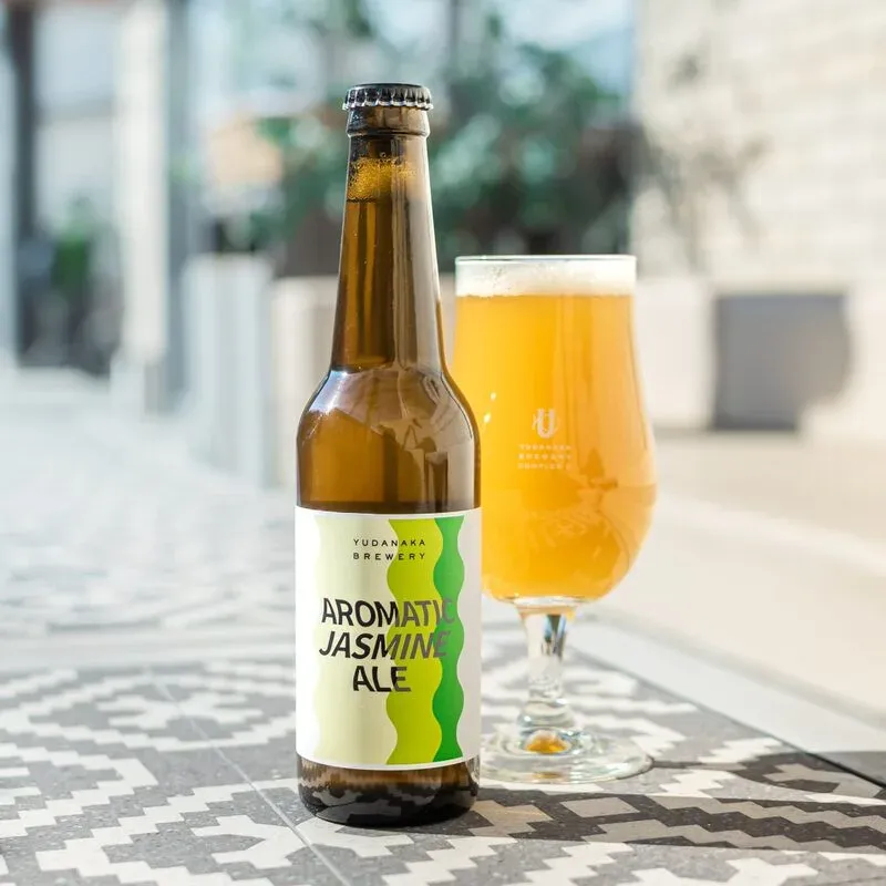 YUDANAKA BREWERY COMPLEX U、限定醸造『アロマティックジャスミンエール』を販売開始