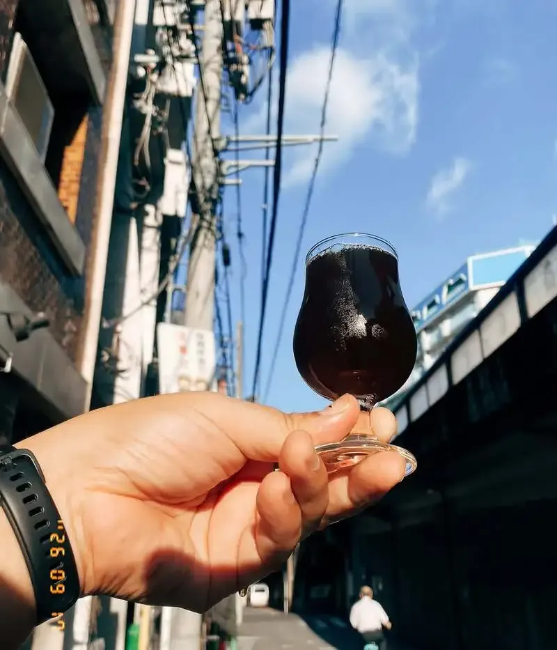 西川口のGROW BREW HOUSEでジャスミン香るブラウンエールが開栓