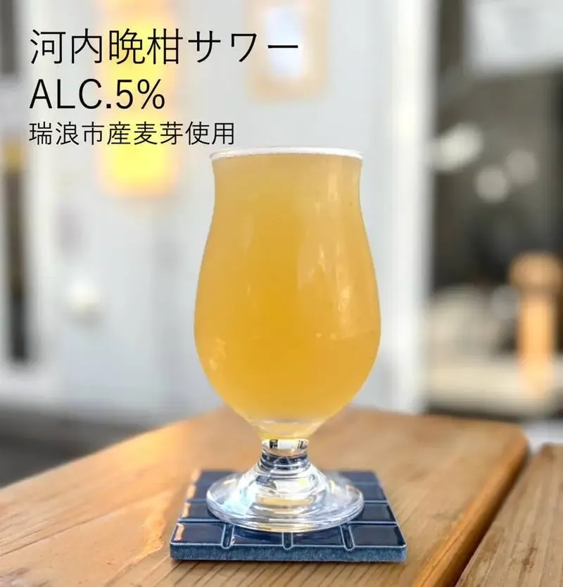 Beer House Hobbitでカマドブリュワリー「河内晩柑サワー」先行開栓