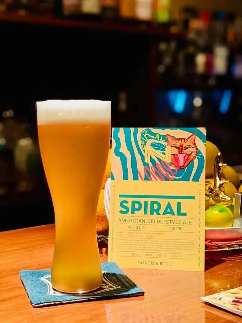 Nara Brewing's 'SPIRAL' Tapped at Bar Fiddich: A Melon- and Citrus-Scented American Belgo