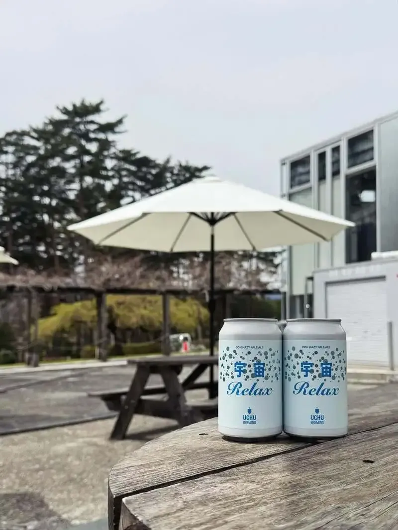 うちゅうブルーイング小淵沢、宇宙Relax新バッチを缶で入荷し8種のタップを案内