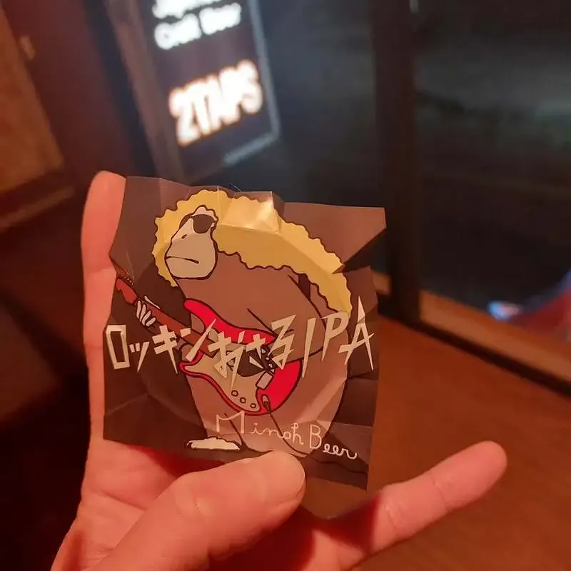 Craft Beer 2 TAPSで箕面ビール「ロッキンおさるIPA」開栓