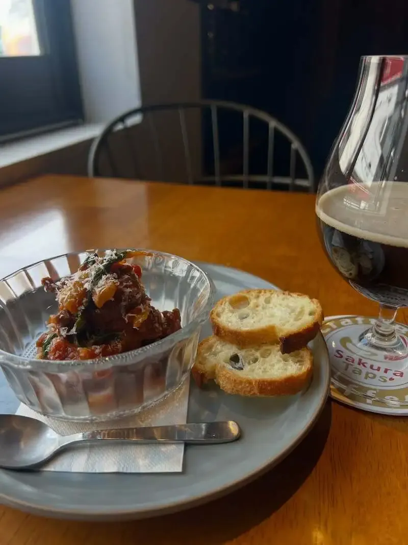 Sakura Taps、4月21日は新規開栓なし　8タップと豚ハツのアラビアータ