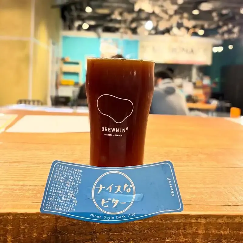 Brewmin'総曲輪に箕面ビール「ナイスなビター」開栓　8タップ稼働