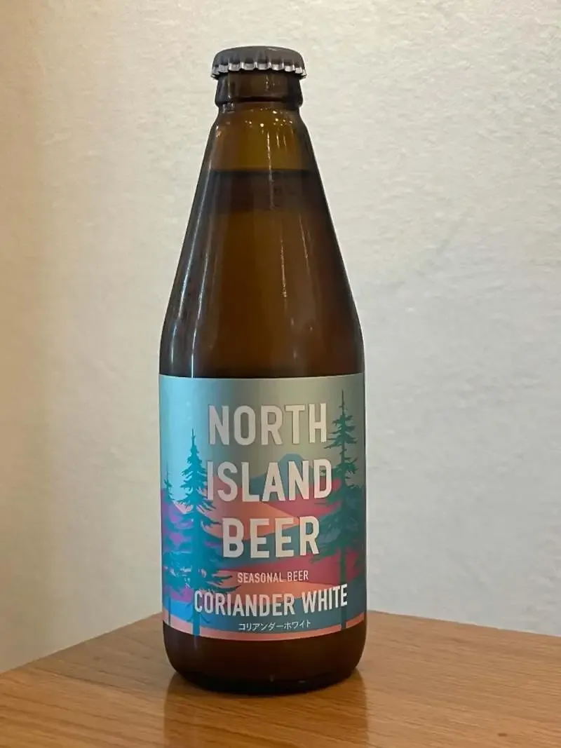 すすきのえーるSTANDでNORTH ISLAND BEER「CORIANDER WHITE」提供