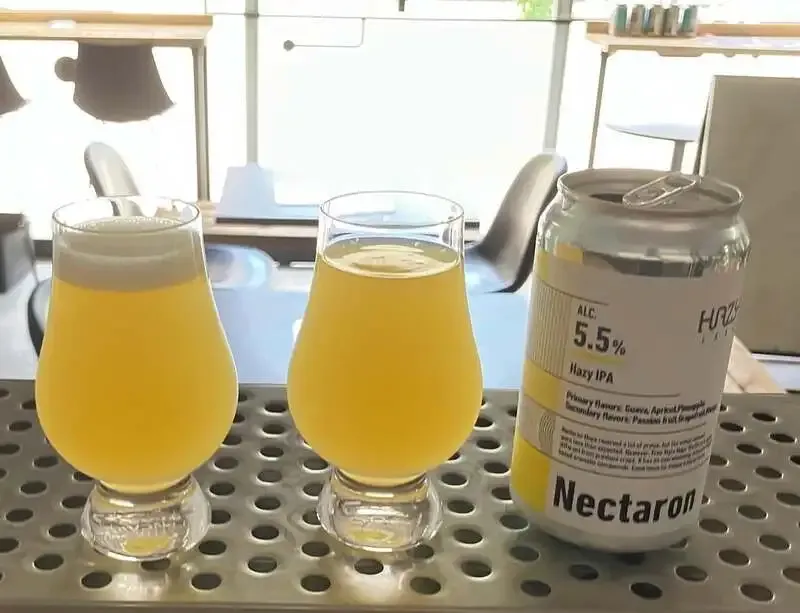 HAZY LABO Taps "Nectaron": a 5.5% Hazy IPA with thiol aromas, brewed with Nectaron hops