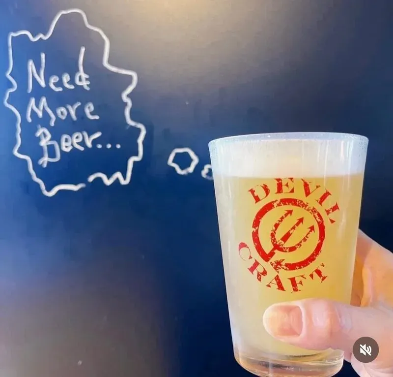 DevilCraft Gotandaで自家醸造Hazy Double IPA「Floating Castle」連続開栓