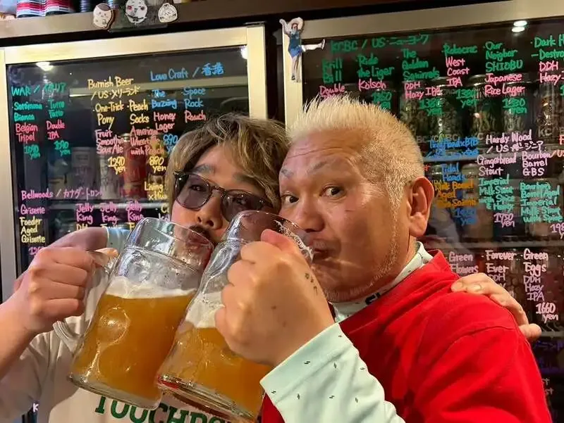 クラフトビールシザーズ秋葉原で八ヶ岳TouchDownの3社合同コラボ開栓