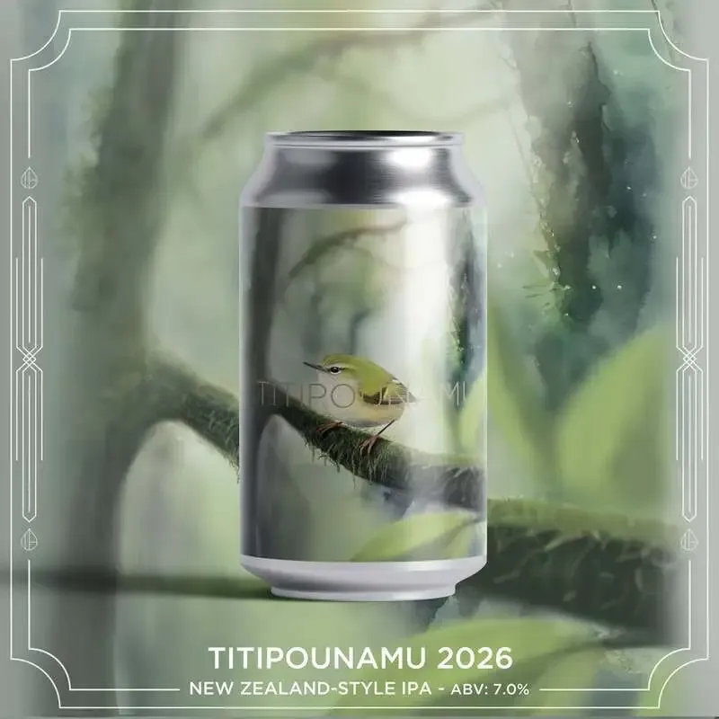 インクホーンブルーイング、NZスタイルIPA「Titipounamu 2026」を公開