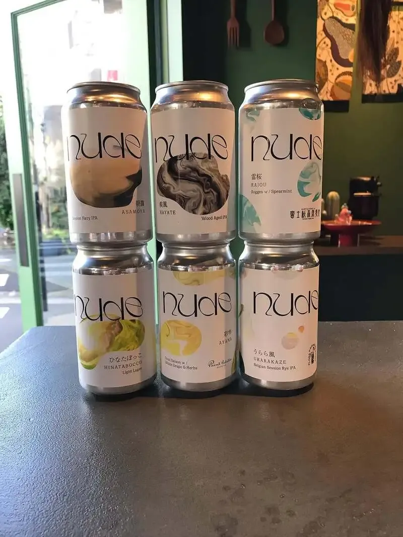 444 BEYONDでNUDE BEERの6缶を紹介　富士桜高原麦酒コラボも