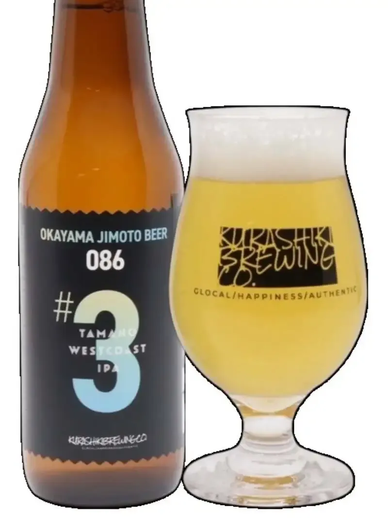 Kurashiki Brewing Company Introduces the Third Entry in Its Regional Series, 'TAMANO WESTCOAST IPA'