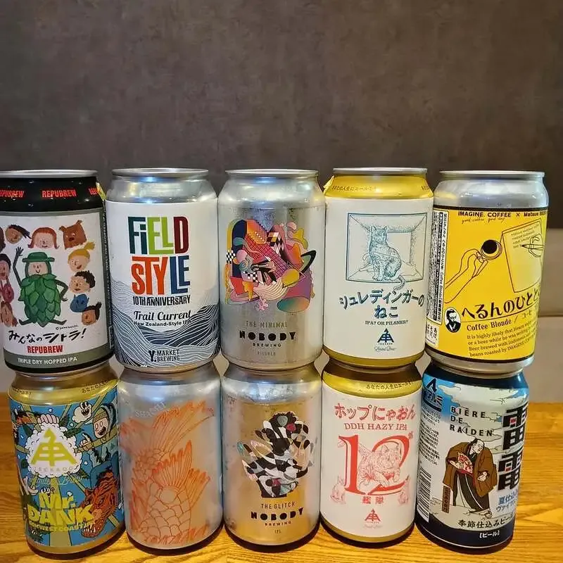 ビアバルFesta下北沢、箕面「こざるIPA」やレフトハンド「ミルクスタウト」など8種を提供