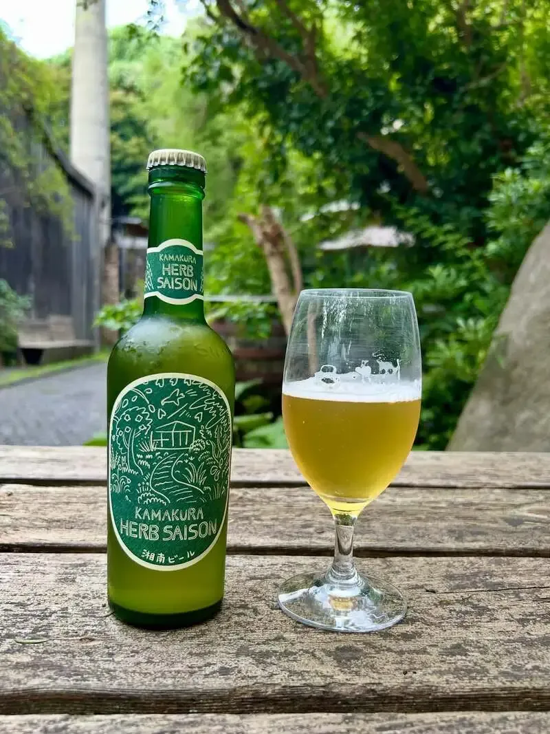 MOKICHI TRATTORIA features Kamakura Herb Saison brewed with 16 herbs