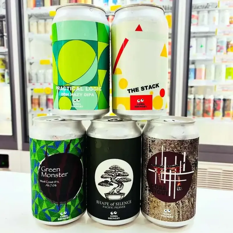 仙台駅東口のこぐま酒店にGORA BREWERY5種が入荷、ヘイジーIPAからスタウトまで