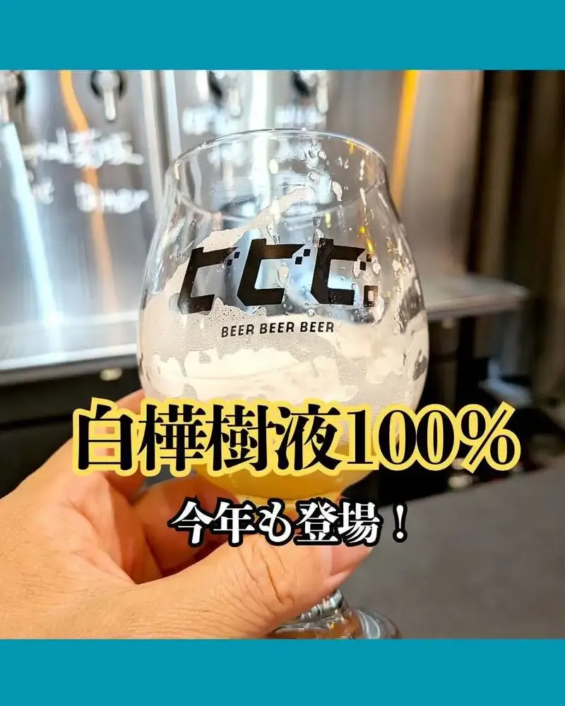 代官山のビビビ。で美深白樺ブルワリーのヘイジーIPA「SAP」提供開始