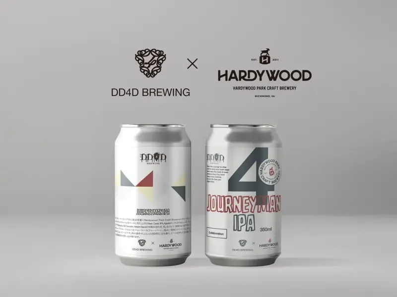 DD4D BREWING、米Hardywood ParkとのコラボIPA『Journeyman IPA』発売