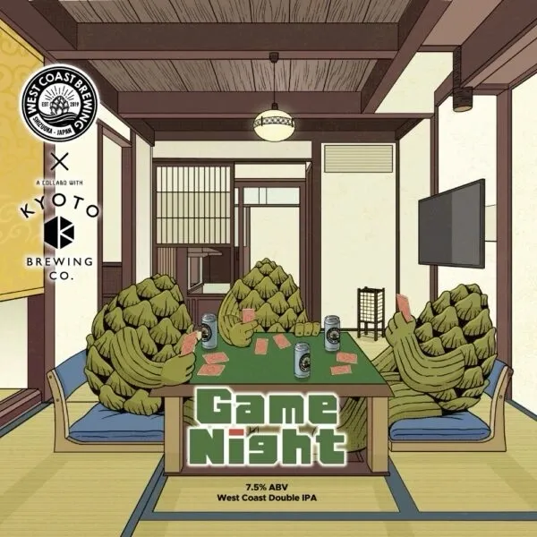 黄昏リリーでWestCoastBrewing×京都醸造「Game Night」が開栓