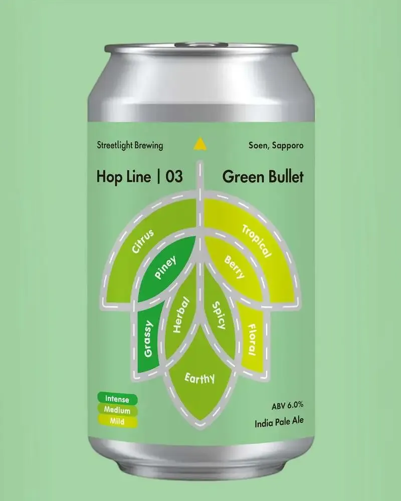 Streetlight Brewing announces Hop Line 03 Green Bullet IPA, with Citra for comparison