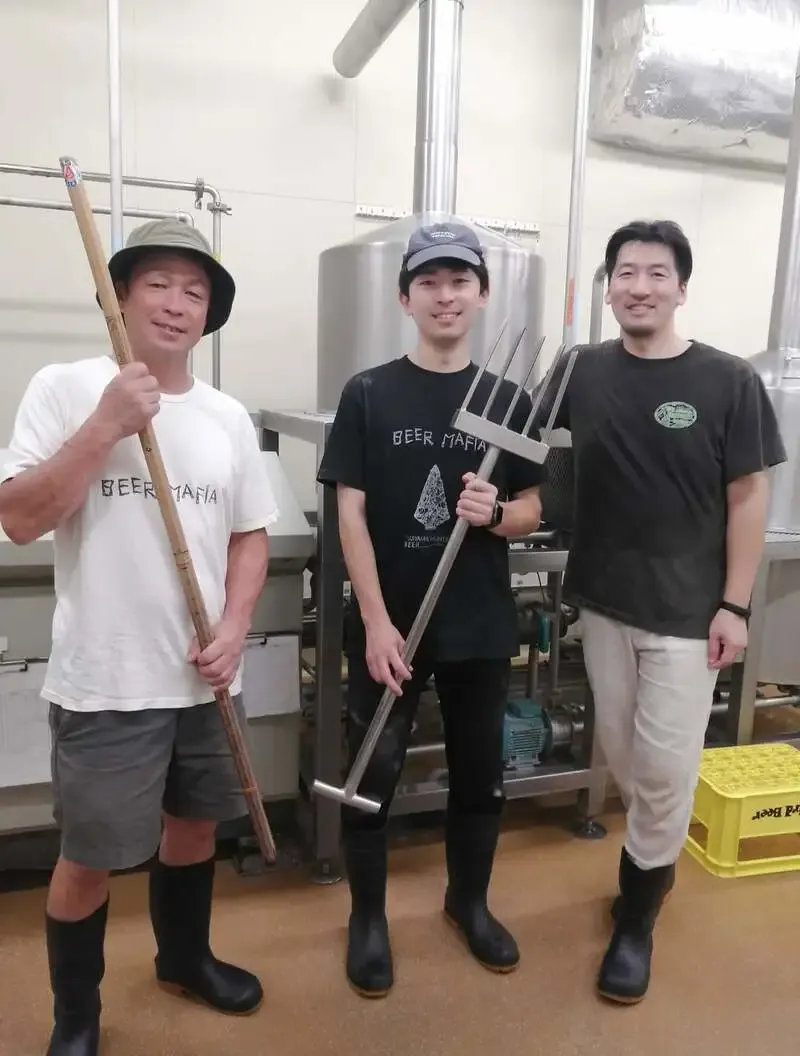 ベアード・ブルワリーガーデン修善寺、富士宮産麦と自社栽培ホップの初コラボビールを醸造