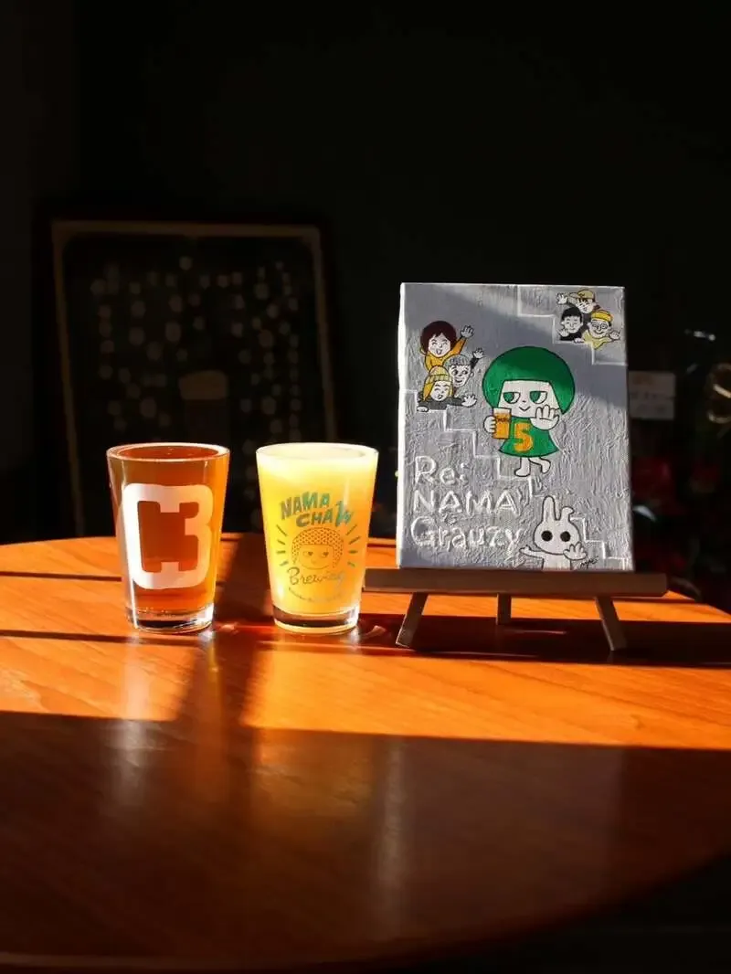 Grau Craft beer barで5周年記念の周年ビール2種が開栓