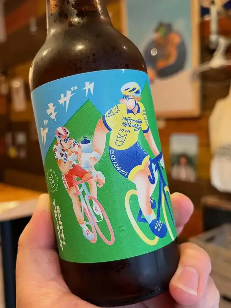 CIDER SHACKに松本ブルワリー×カンパイ！ブルーイングのゲキザカ瓶が入荷