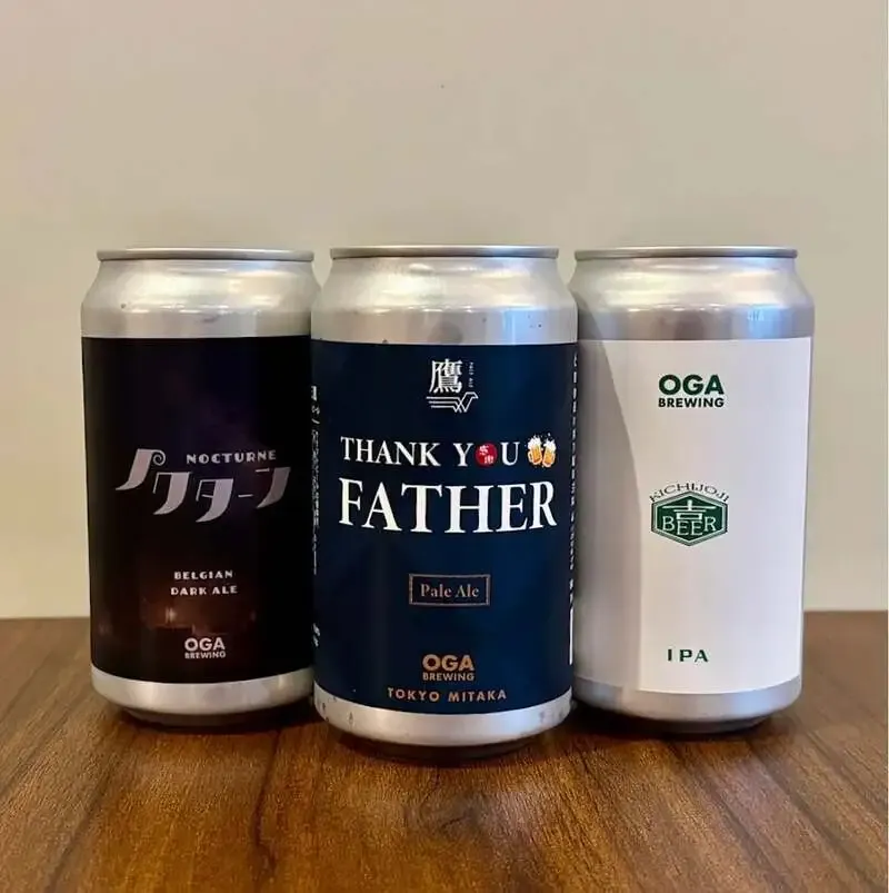 OGA BREWING announces sakura-label pale ale timed to the cherry blossoms at Inokashira Park