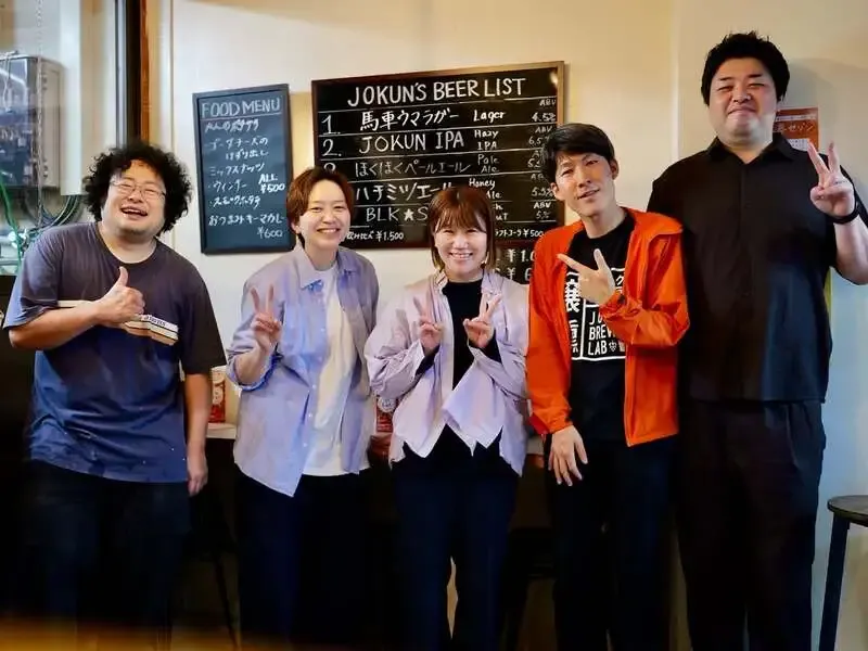 十日町のジョークンで「osacu」2周年を祝う特別営業