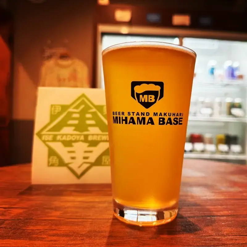 幕張のMIHAMA BASEで伊勢角屋麦酒のWest Coast Pilsnerが新規開栓