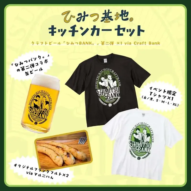 クラフトバンク、「ひみつバンク。」第二弾入りキッチンカーセットを発売