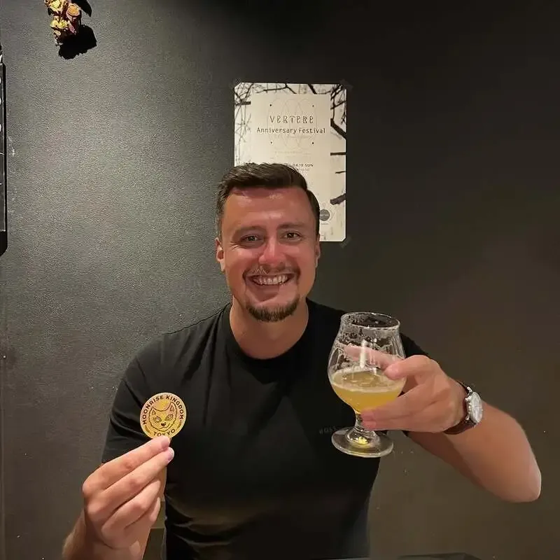 MOONRISE KINGDOMで奈良醸造×VERTERE「TYPHINA KELLER PILS」開栓