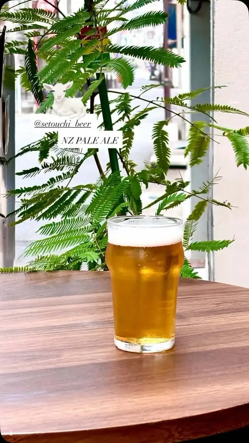 高松・Taru TaruにSETOUCHI BEER『NZ PALE ALE』が登場、ペールエール2種に