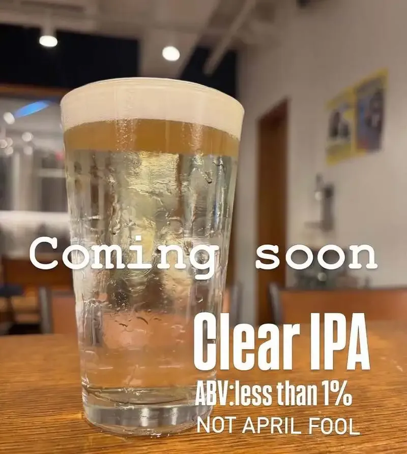 イサナブルーイング、ノンアルのクリアIPAを4月9日にリリース予定