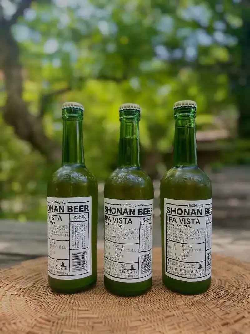 Shonan Beer releases single-hop IPA "Vista" at the brewery's direct-sale shop "Chikashitsu"