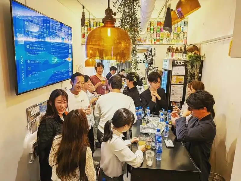 代官山ビビビ。が勉強会翌日にToday’s TAP更新　9ブルワリーが並ぶ