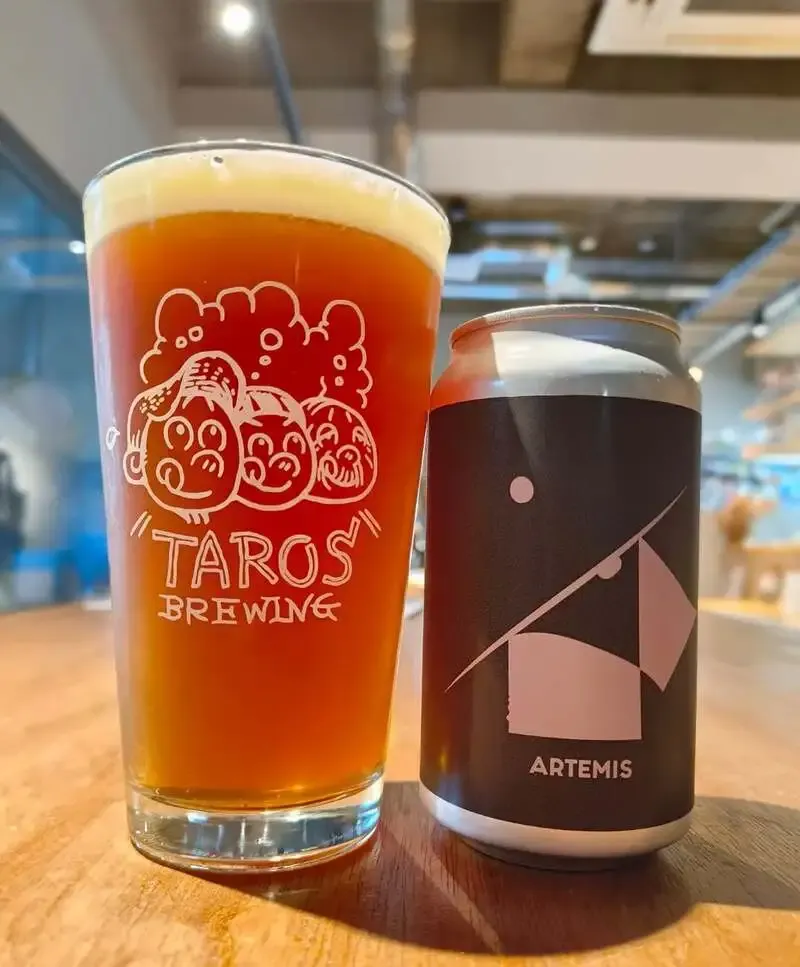 Hiroshima's hangout early-opens new Imperial Red Ale ARTEMIS, with eight beers on tap